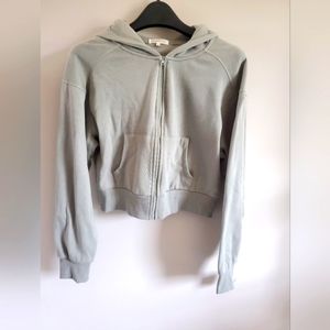 Ultra Flirt Cropped Hoodie - Green